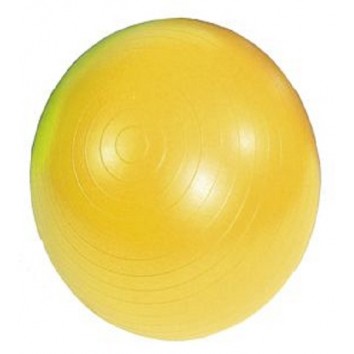 MAMBO MAX AB GYM BALL - 45 CM - YELLOW - FASTER BLASTER PUMP